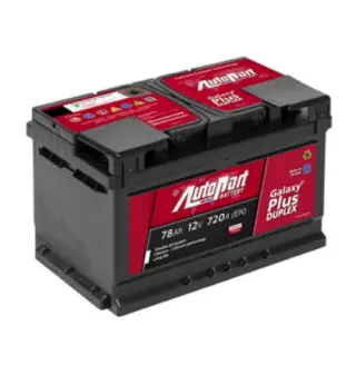 Akumulator AUTOPART Galaxy Plus Duplex 78ah 720A 12V B13 578-350