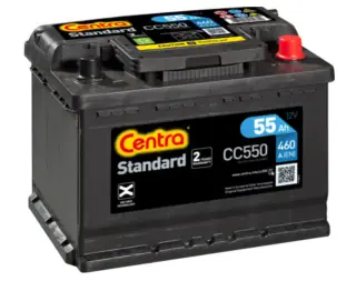 Akumulator CENTRA Standard CC550 55Ah 460A 12V B13
