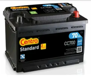 Akumulator CENTRA CC700 70Ah 640A 12V B13 Standard