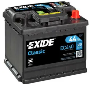 Akumulator EXIDE EC440 44Ah 360A 12V P+ Classic