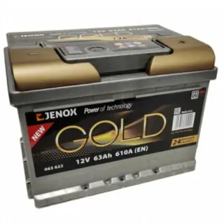 Akumulator JENOX Gold 063 622 63Ah 610A 12V B13