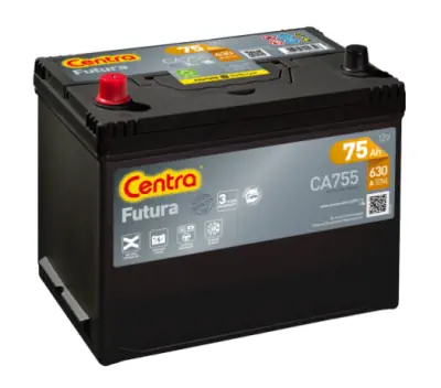 Akumulator CENTRA CA755 75Ah 630A 12V L+ Futura