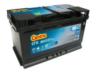 Akumulator CENTRA CL800 80Ah 720A 12V P+ EFB Start-Stop
