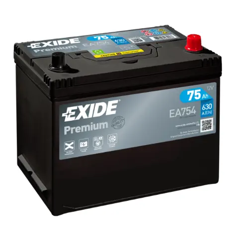 Akumulator Exide EA754