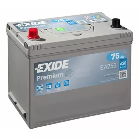 Akumulator Exide EA755