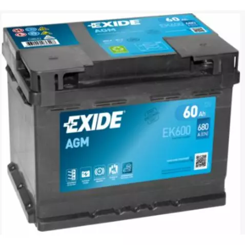 Akumulator Exide EK600